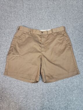 UPS WearGuard Brown Work Shorts Sz 36 Uniform Cargo Utility Made USA
